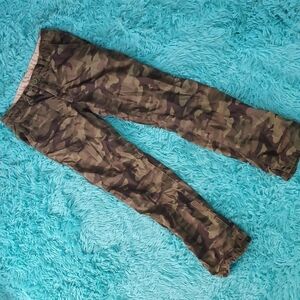 GAP Kids Camouflage Pants - Green and Brown